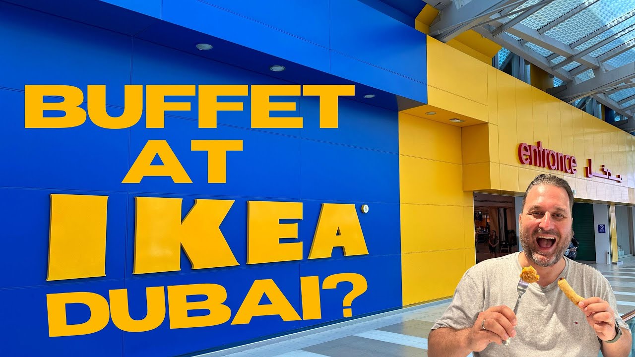 Cheapest IKEA Food Dubai? Restaurant Vlog