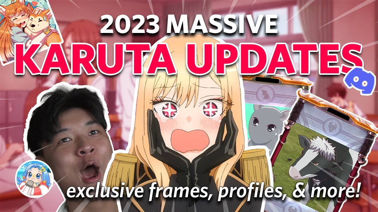 MASSIVE KARUTA UPDATES for 2023 (Free Nitro, Card Code Selling, Frame Powerups ???)