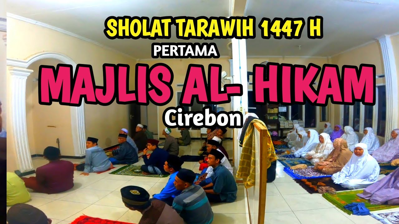 MERIAH !!! SHOLAT TARAWIH PERTAMA TAHUN 1447 