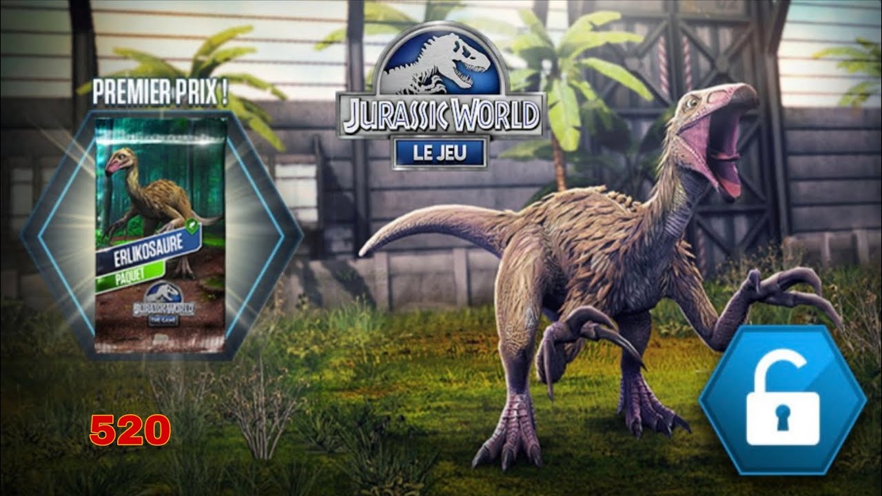 Tournoi Erlikosaure 1/2 - Jurassic World 520