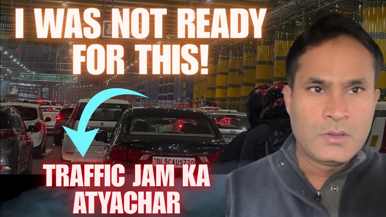 Phas Gaya Tunnel Me ! Delhi NCR Daily Commute Ki Real Story | Traffic Jam Vlog