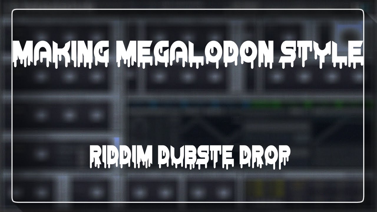 Megalodon/Old Datsik Style Riddim Dubstep Drop Tutorial in FL Studio using Massive