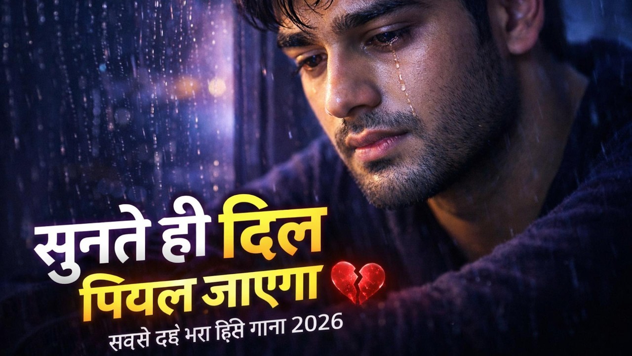 सुनते ही दिल पिघल जाएगा 💔 | Most Emotional Hindi Song 2026 | Heart Touching Sad Song #SadSong2026