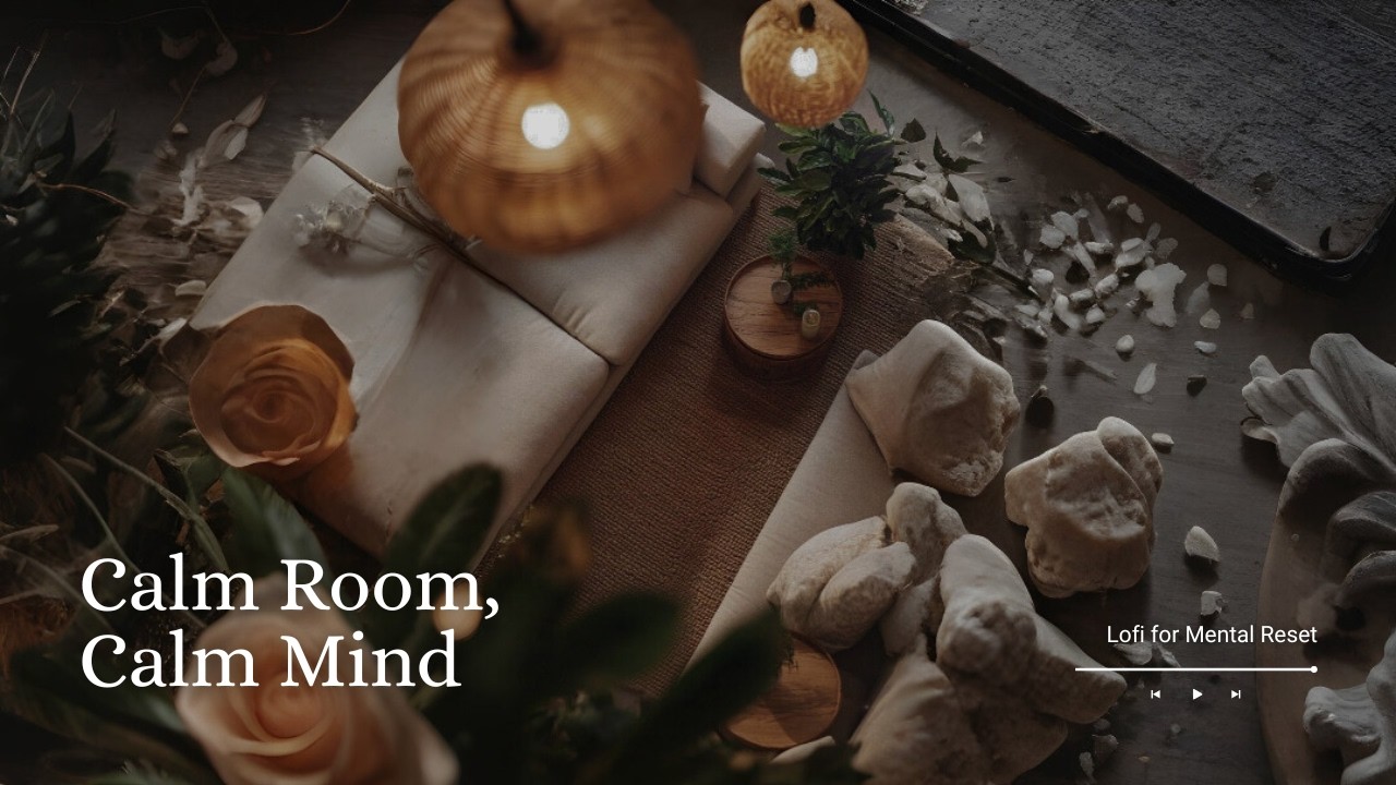 Calm Room, Calm Mind 🧘 | Lofi for Mental Reset