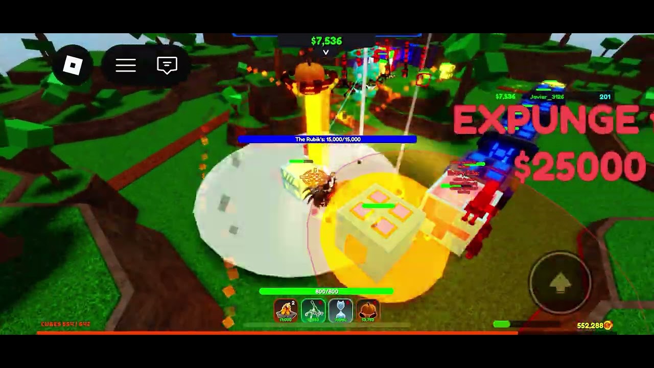 Cube defense: easy cube apocalypse 4 towers only