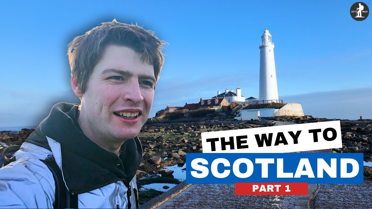 Can I Walk 70 MILES to SCOTLAND Along Britain's Most Beautiful Coastline? (PART 1) | Let's Walk!