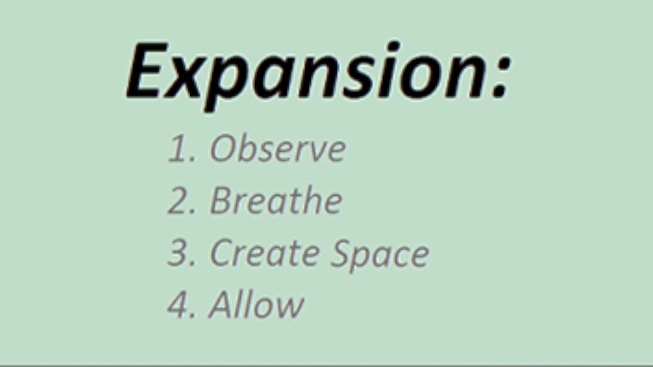 Expansion Exercise (ACT)