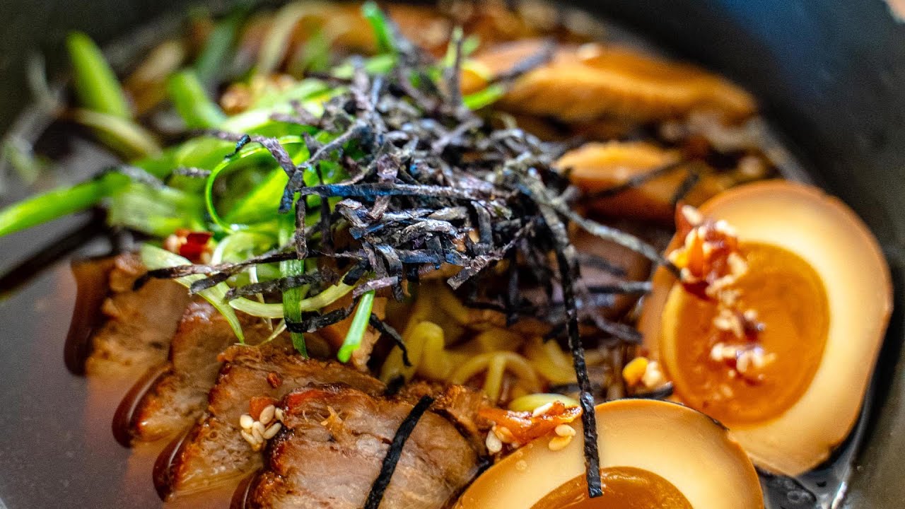 Simple Chicken Shoyu Ramen Recipe with Chef Kue