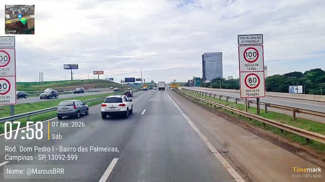 Saindo de Sumaré SP
