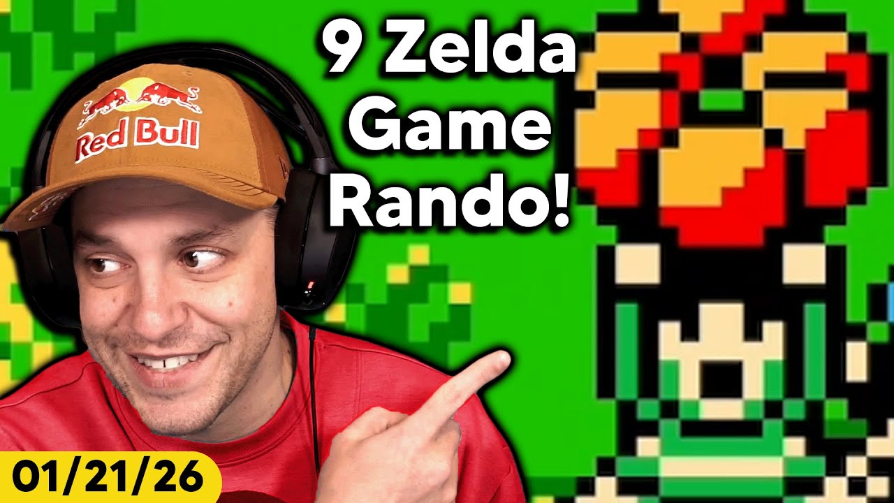2 Games Down, 7 to Go in this HUGE Zelda Randomizer!