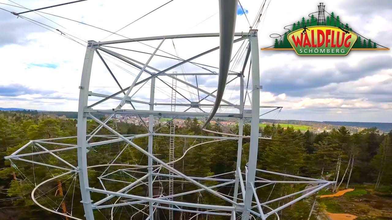 Blackforest Flyline | Waldflug Schömberg | Onride POV