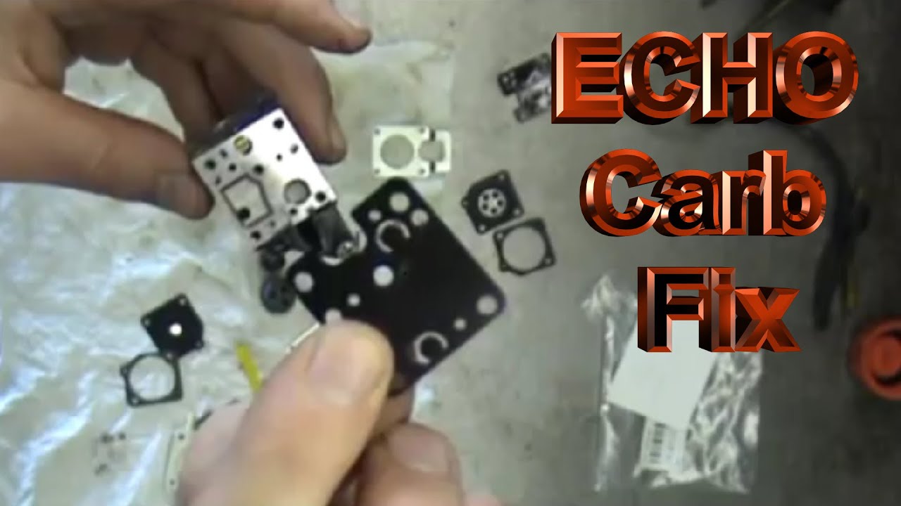 Топливная система с карбюратором ECHO Trimmer SRM-210 и регулировкой