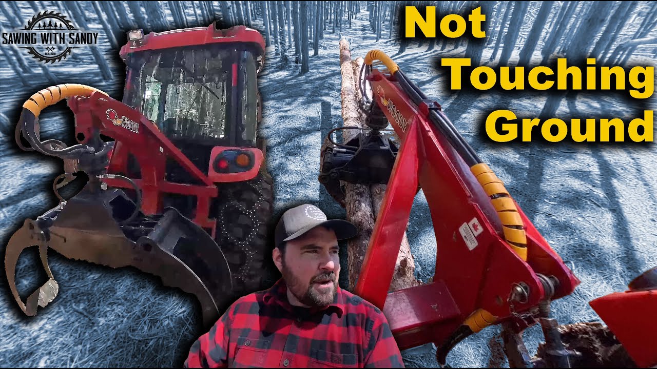 3 Point Hitch Forestry Grapple is the Perfect Implement for Ice Storm Cleanup
