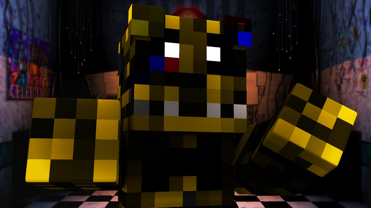 Minecraft FNAF Hotel - BRYAN'S FIRST KISS! #5 S3 (Minecraft Roleplay)