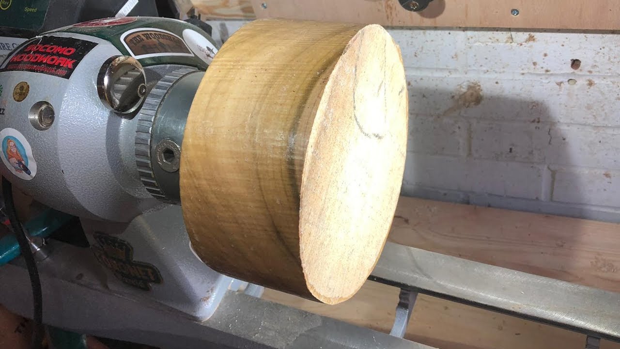 Woodturning | Tulip wood bowl