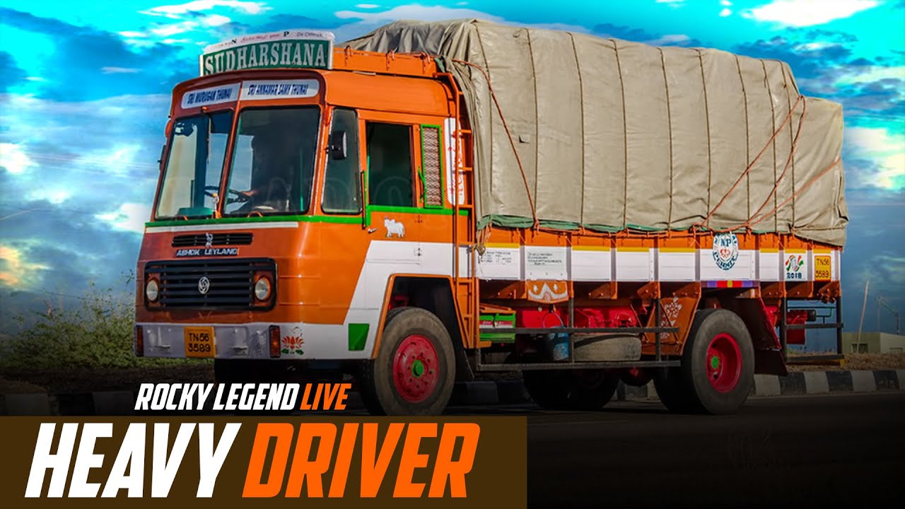 🔴LIVE: ETS2 TELUGU LIVE STREAM (ROCKY LEGEND LIVE) | #ets2mode