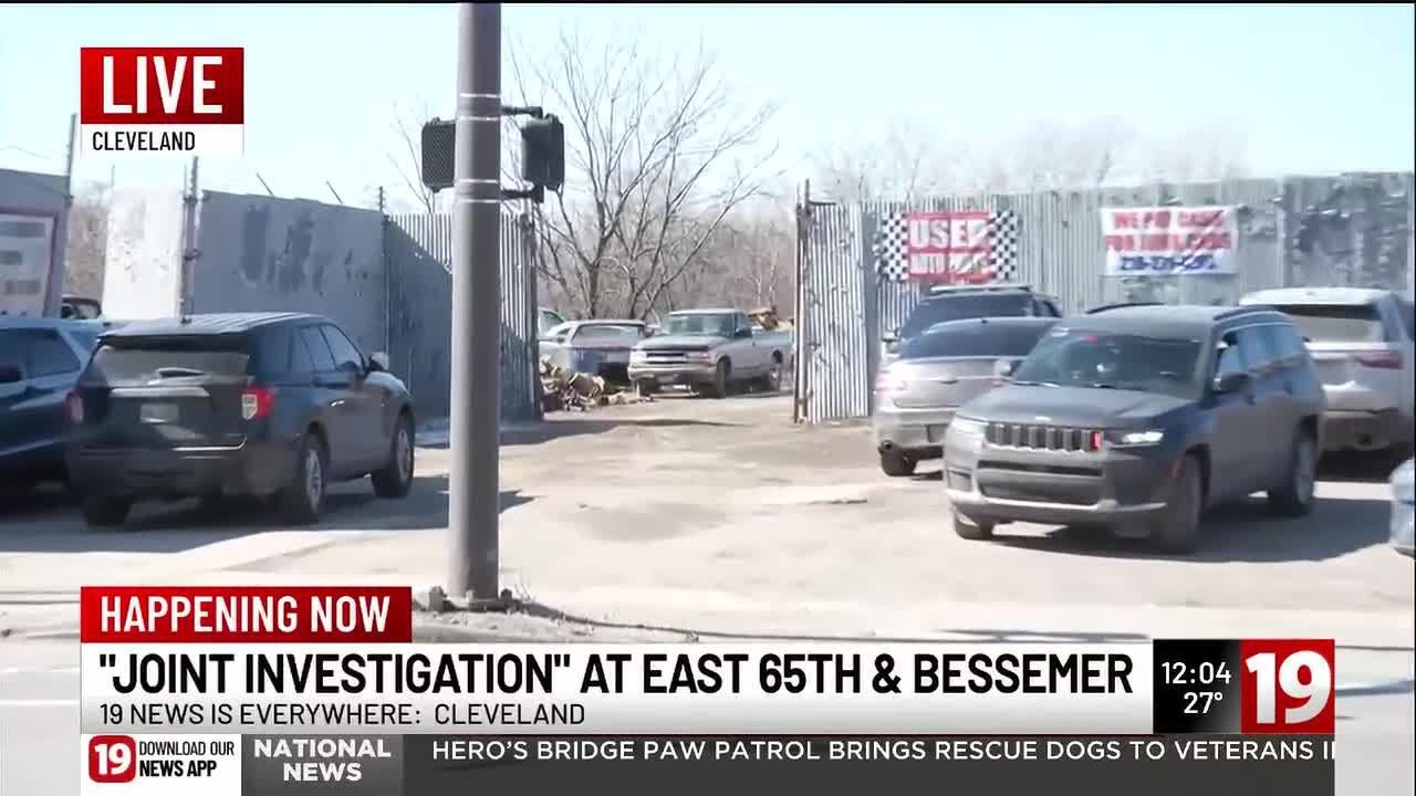 Joint investigation on E. 65th Street in Cleveland