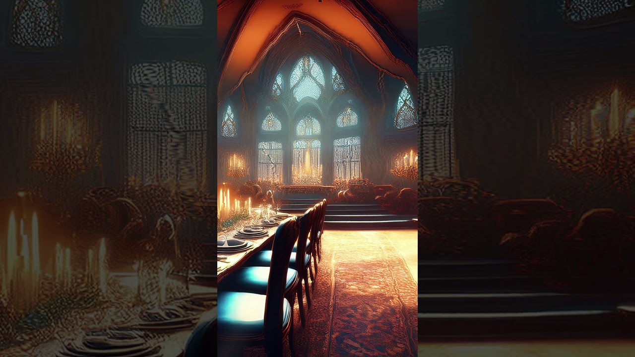 The Great Hall | Throne of Glass Ambience | Majestic Castle Atmosphere