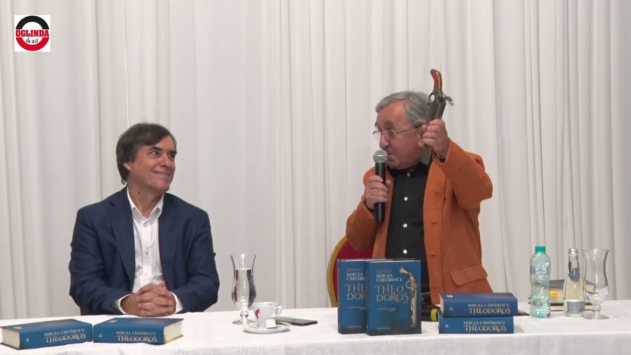 Mircea Cărtărescu a lansat la Câmpina romanul „Theodoros”