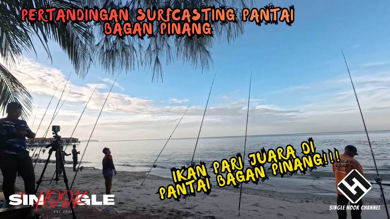 Pertandingan Memancing Surfcasting Pantai Bagan Pinang, Port Dickson | Dec 25