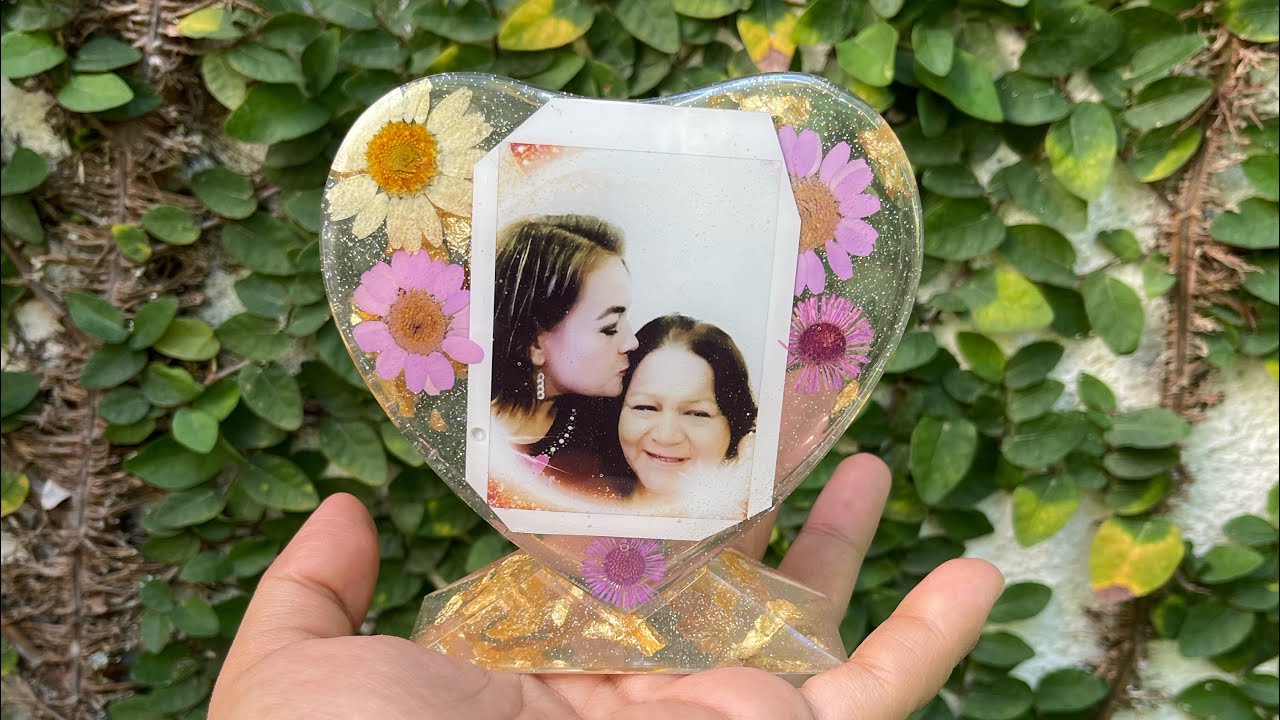 Portaretrato de resina / resin picture frame