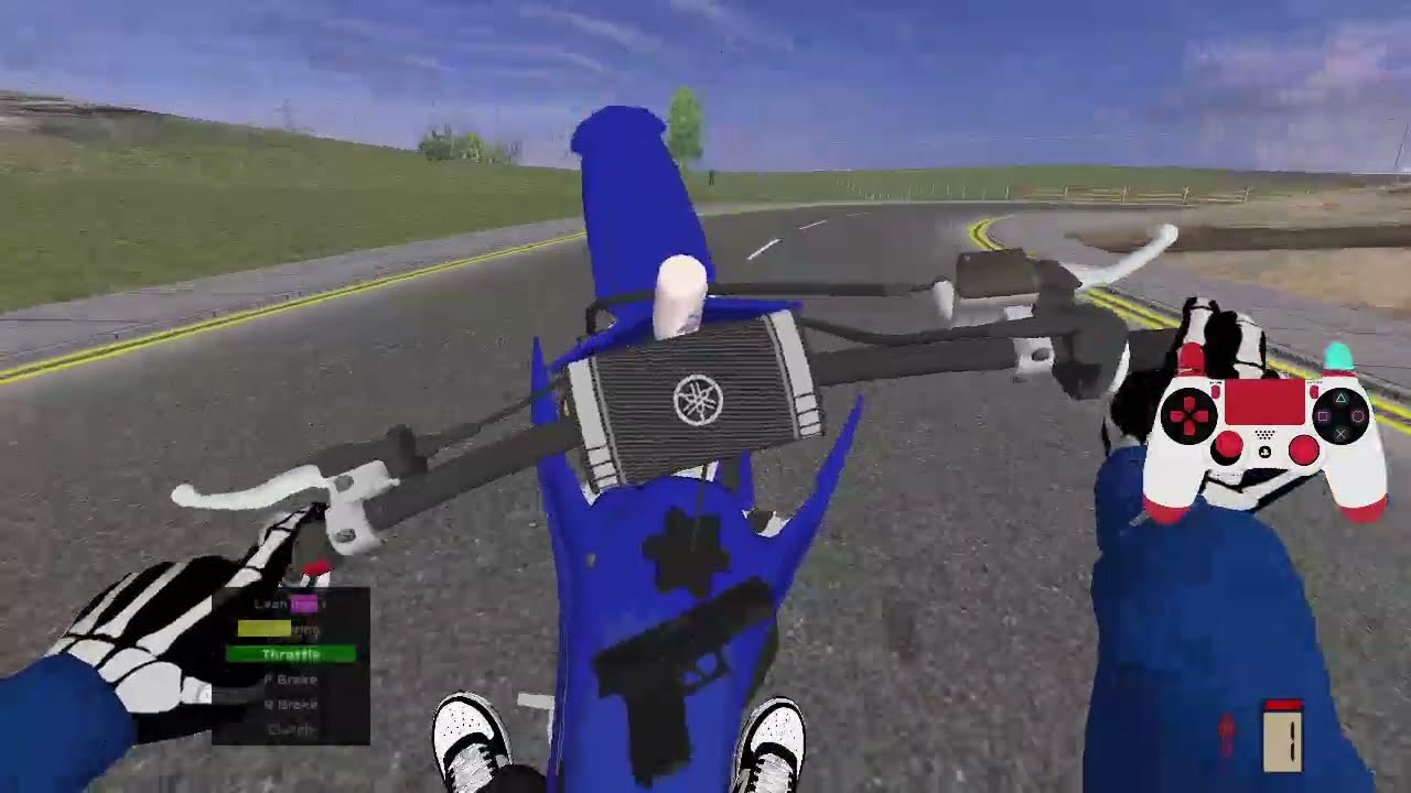 WORMING ON A 2023 YZ250 IN MX BIKES 🔥🪱