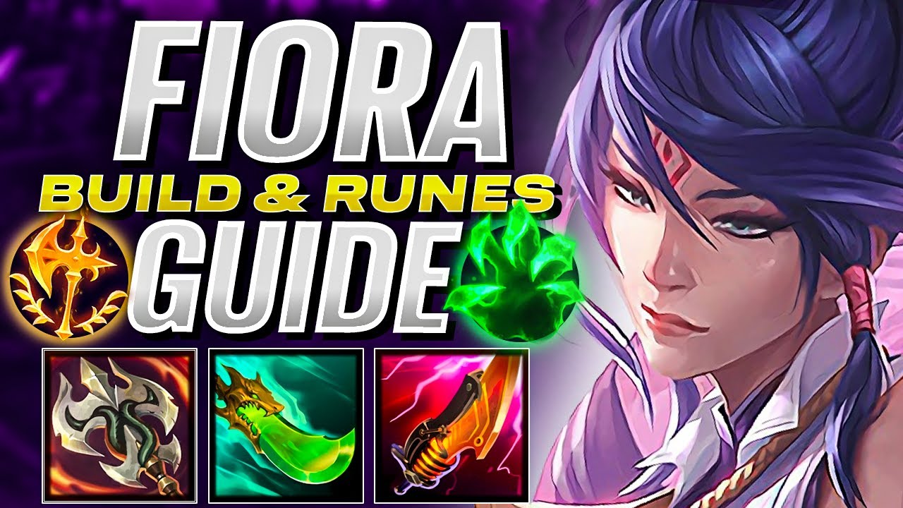 CHALLENGER FIORA RUNES & BUILD GUIDE | Best Fiora Builds | Season 15 Fiora Guide