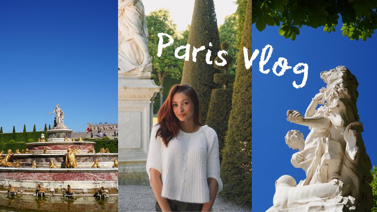 Conhecendo Versalhes e Museu do Louvre | Vlog em Paris 