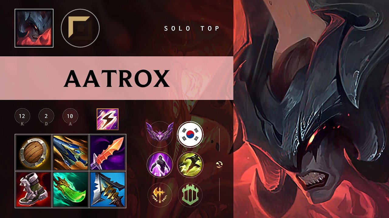 Aatrox Top vs Mordekaiser - KR Master Patch 26.09