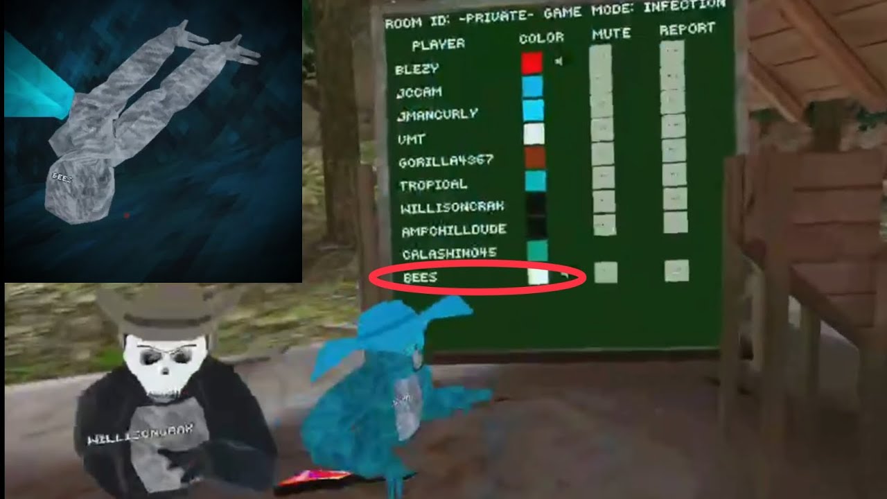 Gorilla tag &ldquo;Bees&rdquo; incident August 13 2022