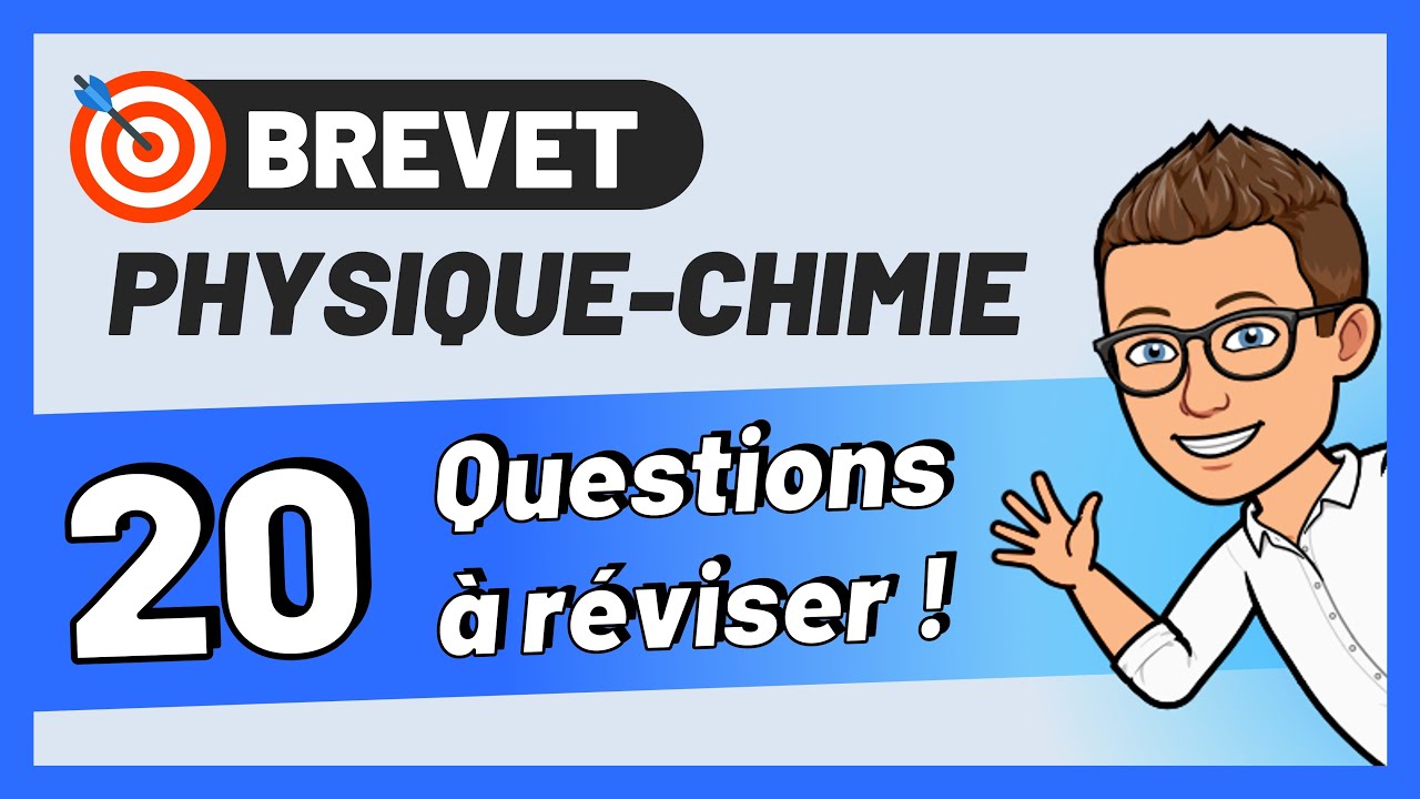 BREVET PHYSIQUE CHIMIE ⭐ 1h pour réviser ! 💪 2025