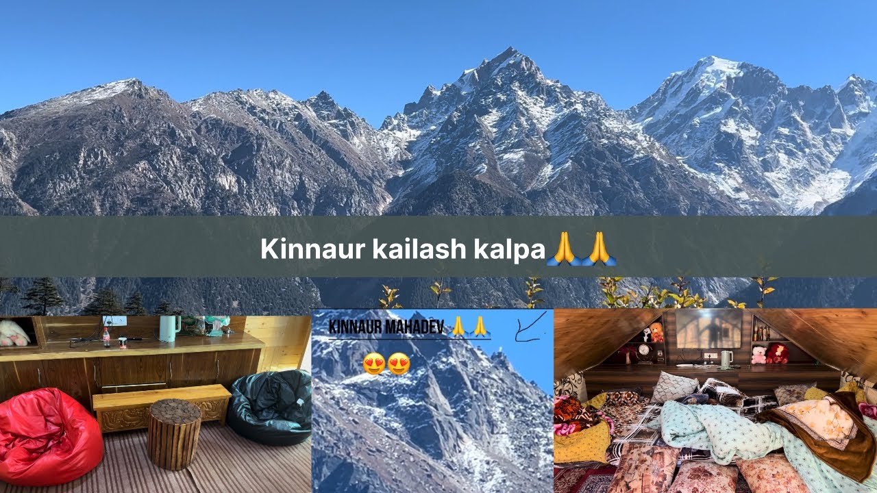 Kalpa the himachal’s Gem🌺😍😍| Kinnaur kailash 🔱 🕉️ | Har Har mahadev| Suicide point kalpa😱😱