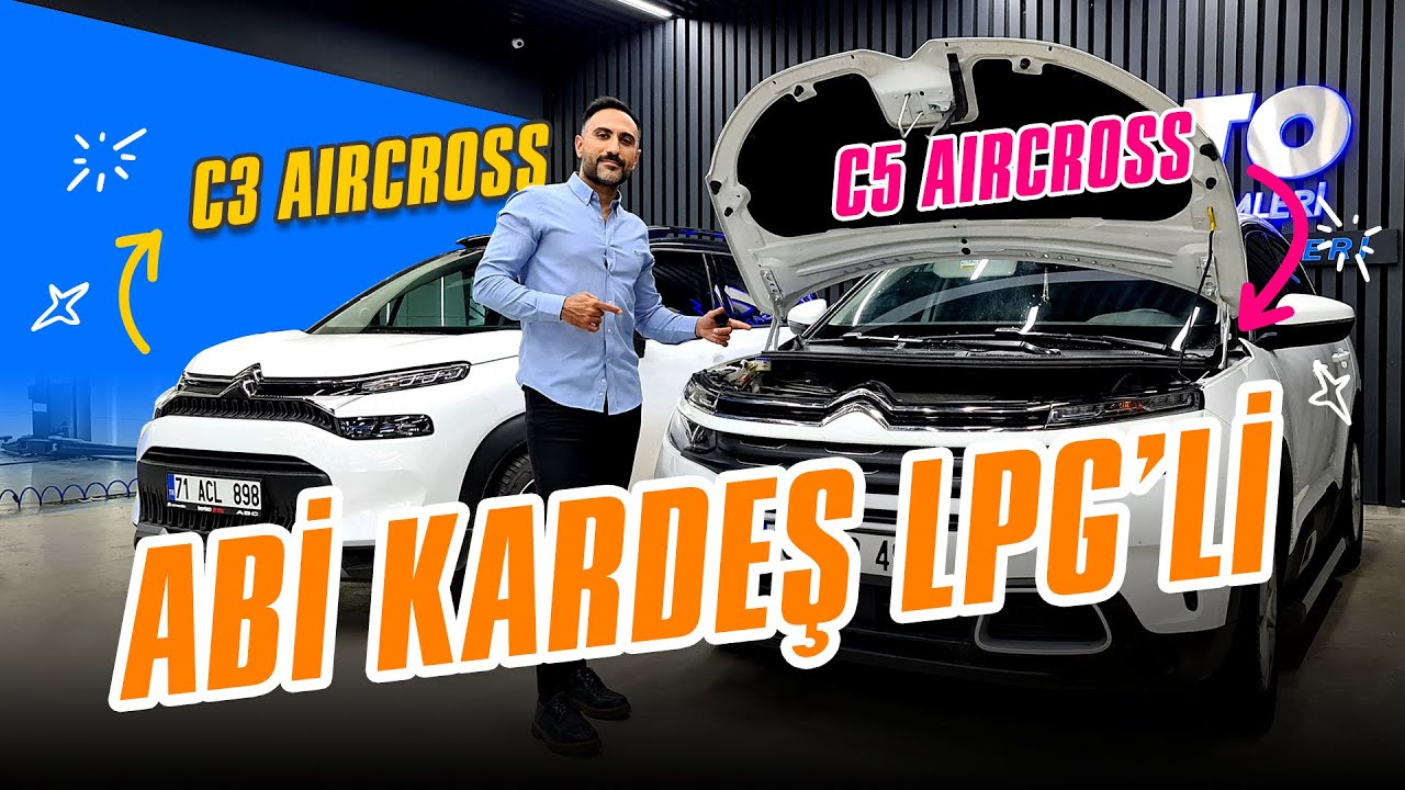 Puretech Kardeşlere Lovato LPG | 1.2 130hp Motor Verimli mi? | C3 ve C5 Aircross LPG Dönüşümü