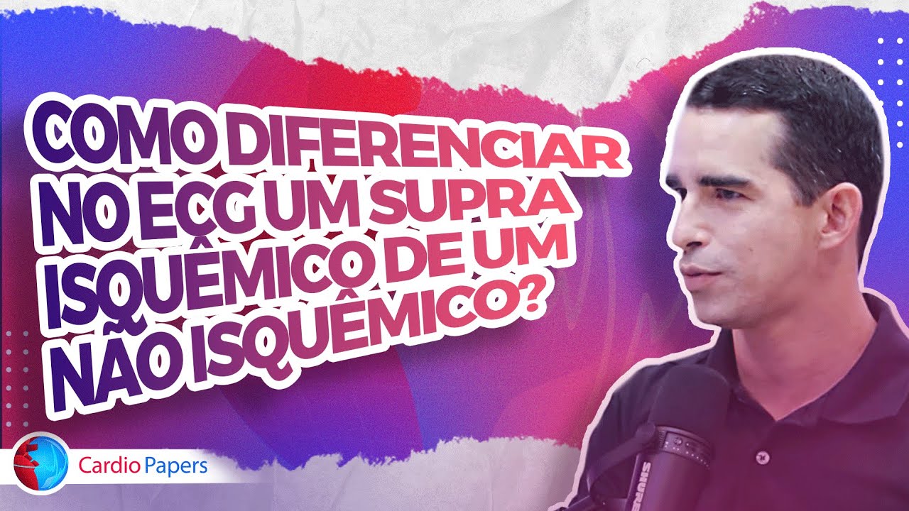 ECG: como diferenciar um supra isquêmico de um não isquêmico?