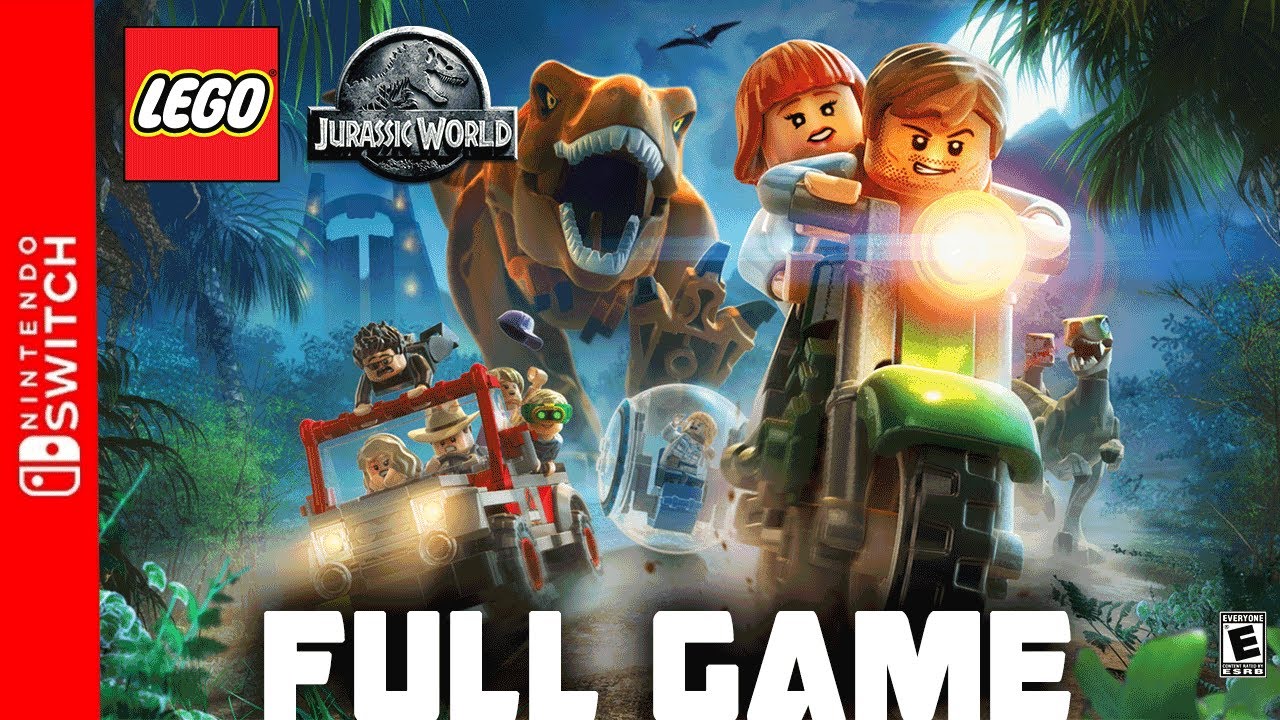 LEGO Jurassic World - Full Nintendo Switch  Gameplay Walkthrough | FULL GAME Longplay