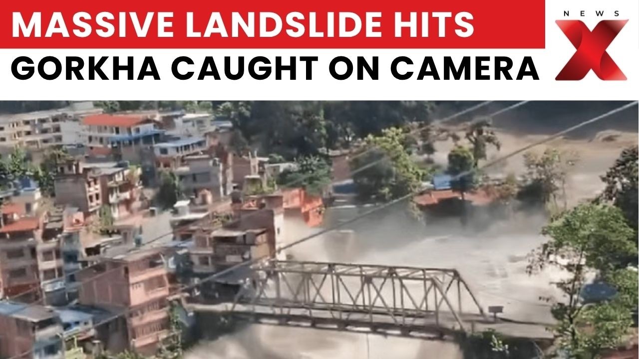 Nepal Floods: Massive Landslide Hits Gorkha, Nepal; Riverside Residents Warned of Flooding | NewsX