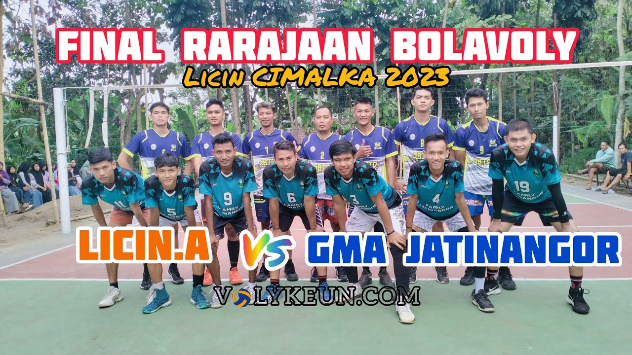 FINAL TARKAM CIMALAKA CUP 2023 GMA VS LICIN A.||SET 1 DANY HADAPI RIZKYZEBOT GODEL HINGGA KEWALAHAN