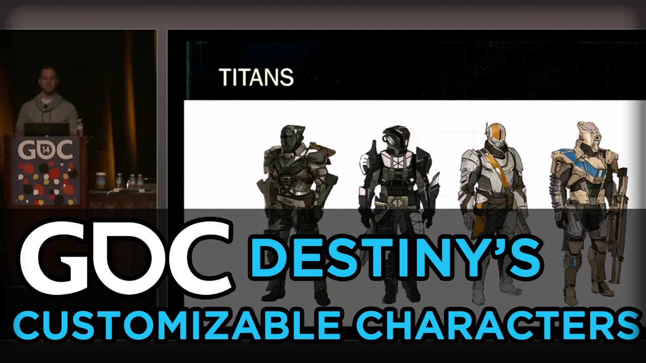 Building Customizable Characters for Destiny