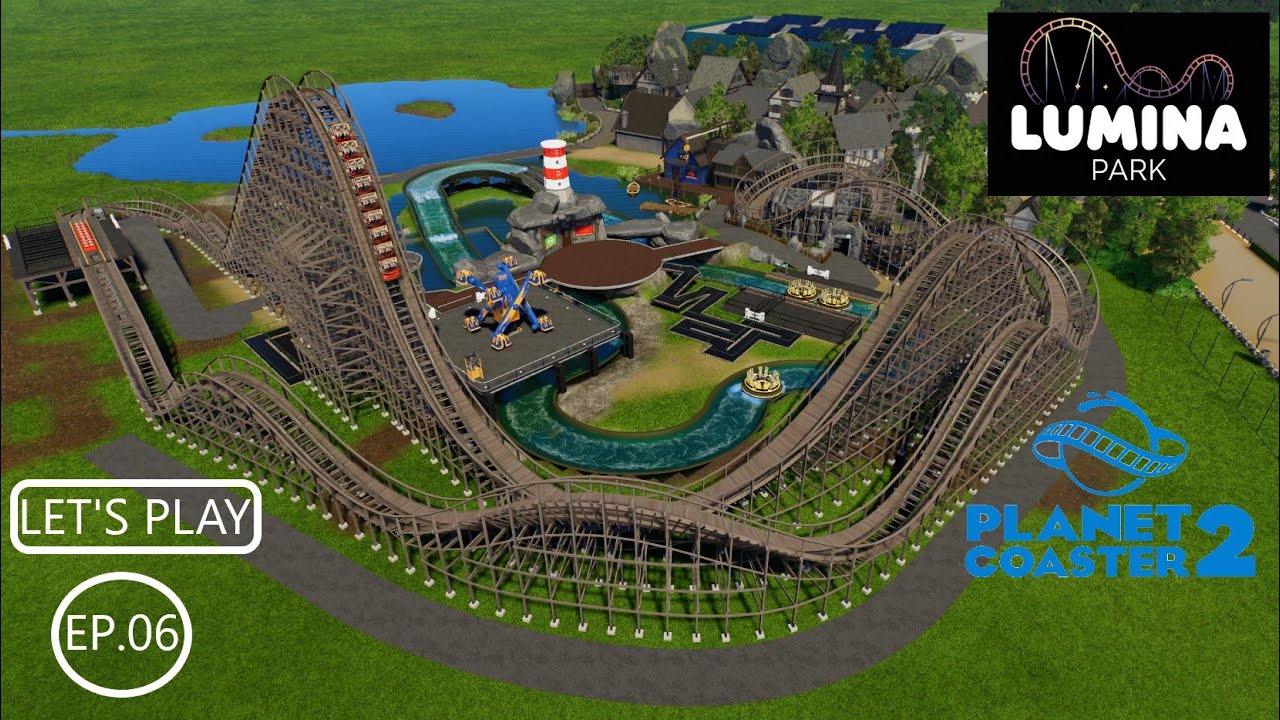🏗️ Un nouveau land en construction 😁 Let’s Play FR - Planet Coaster 2 🥳 LUMINA PARK ✨ EP.06