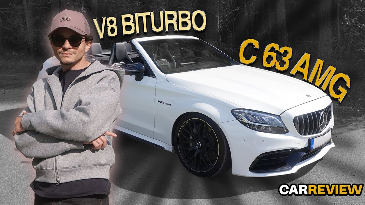 BRUTALER V8-SOUND! C63 AMG Cabrio (W205) Testfahrt & Gänsehaut-Review