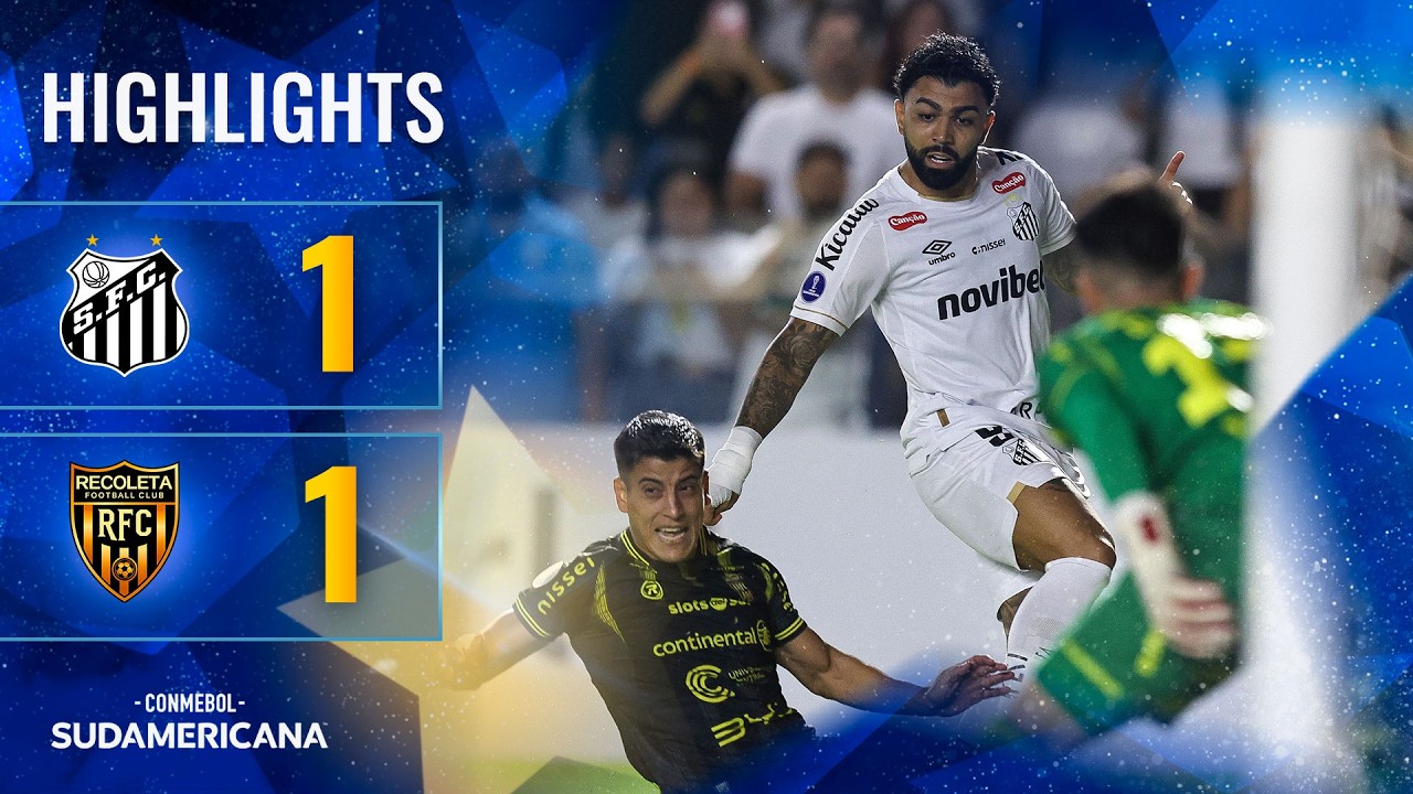 SANTOS vs. RECOLETA | HIGHLIGHTS | CONMEBOL SUDAMERICANA 2026