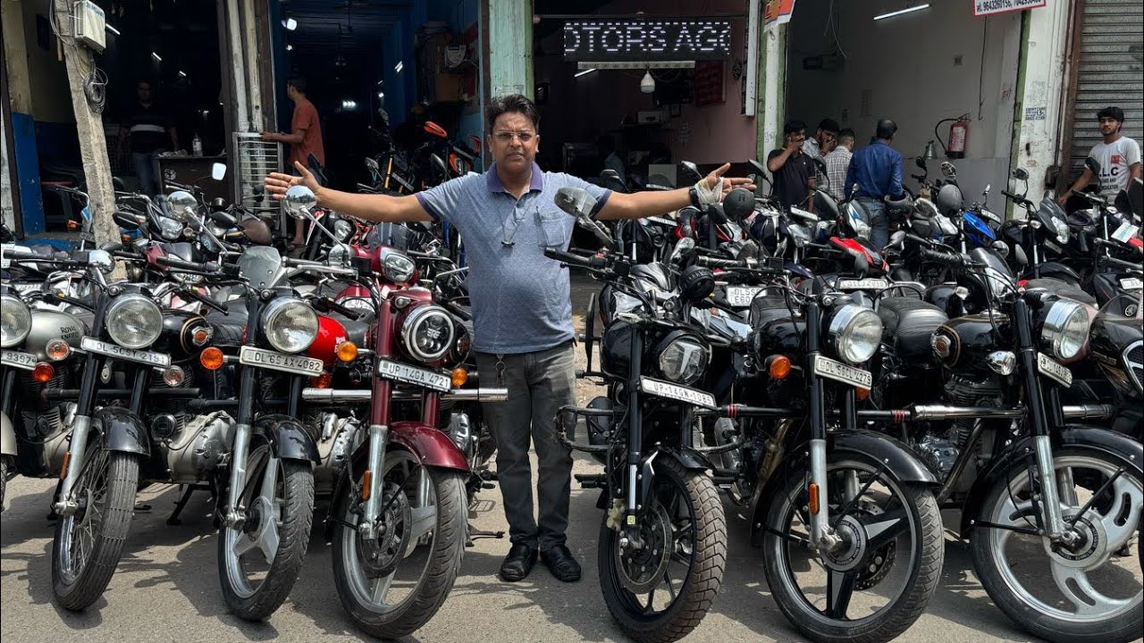 🔴दिल्ली ki Best Second Hand Bikes Market Bullets || Bikes || Scooters || All Indian Loan Available 🤩