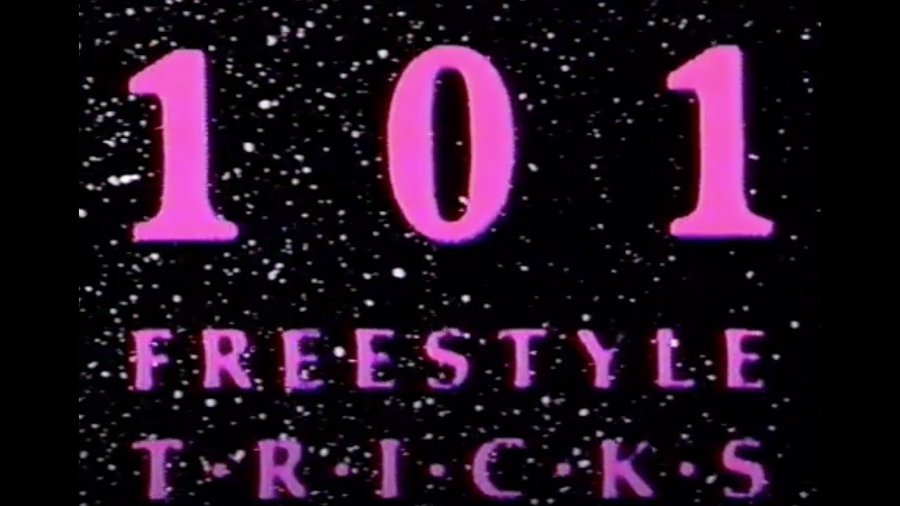 BMX Plus! // 101 Freestyle Tricks Part 1 // 1987