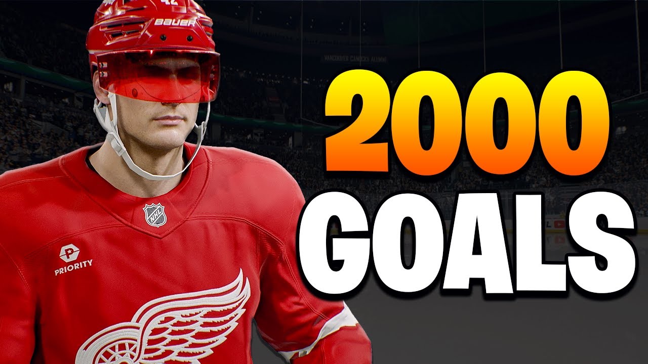 I Created A Player Who Can Only Score Goals To Ruin NHL History