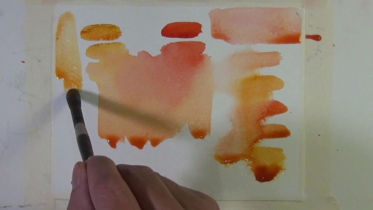 Quick Tip:  Favorite Color Mixes, Quinacridone Gold and Quinacridone Coral