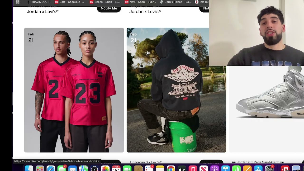 DELAYED! SNKRS APP UPDATED + LEVIS  AIR JORDAN 3 'INDIGO' ARE GETTING PUSHED!