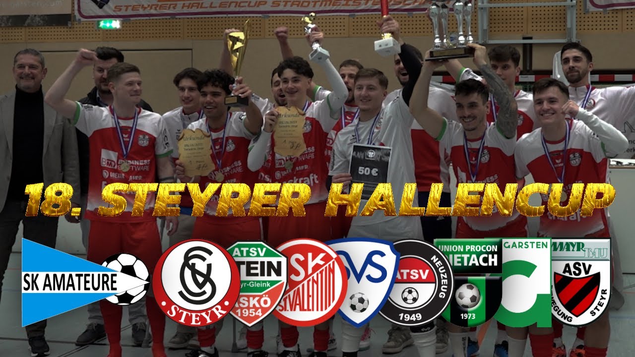 18. Steyrer Hallencup | Außenseiter lässt alle Favoriten hinter sich und holt das Double ⚽