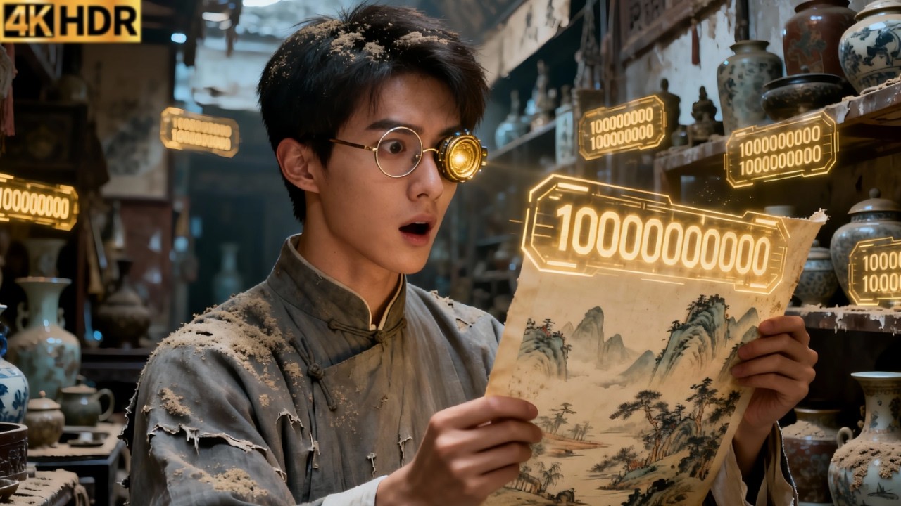 Joven pobre viaja 100 años atrás con gafas mágicas: ¡halla tesoros en la basura!