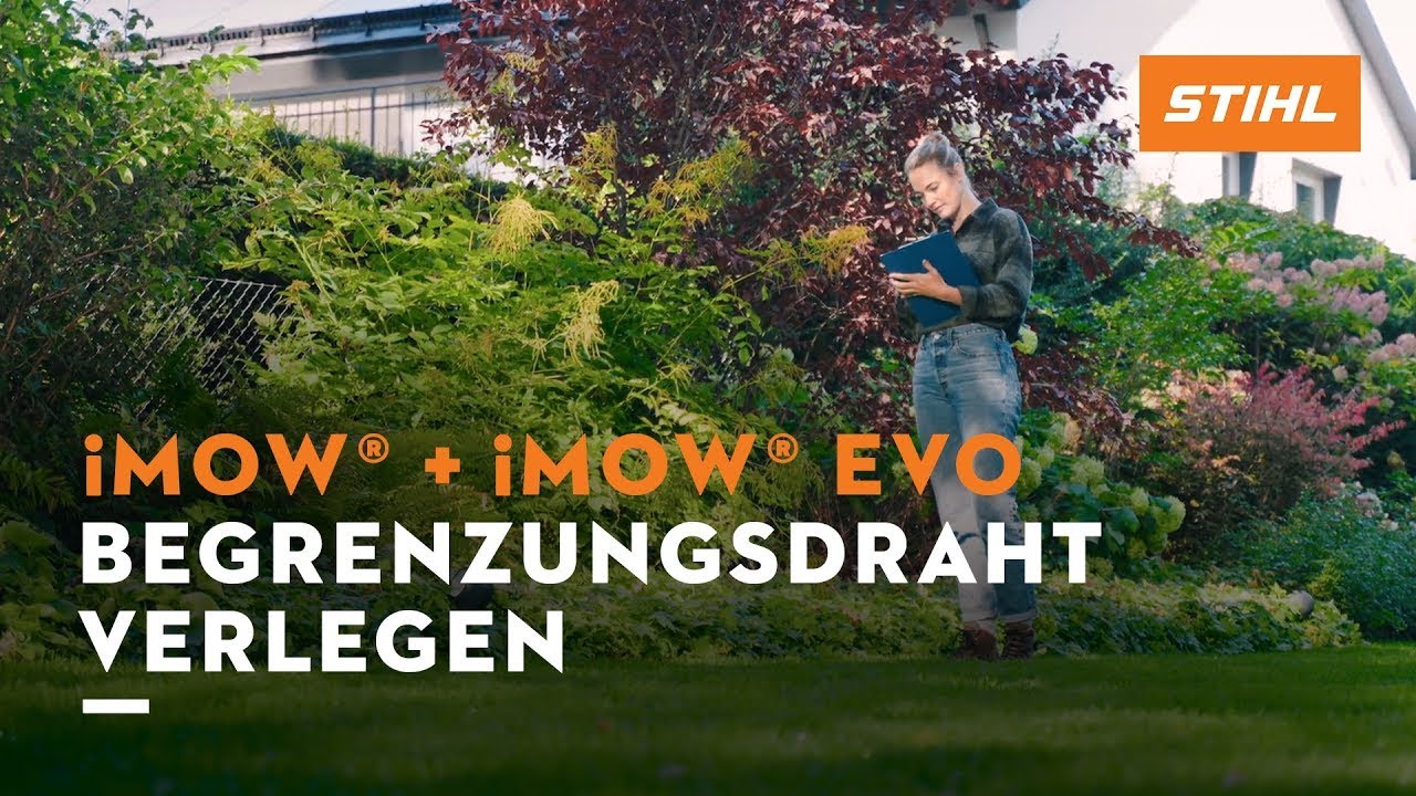iMOW®️ und iMOW®️ I Begrenzungsdraht verlegen (4/13)