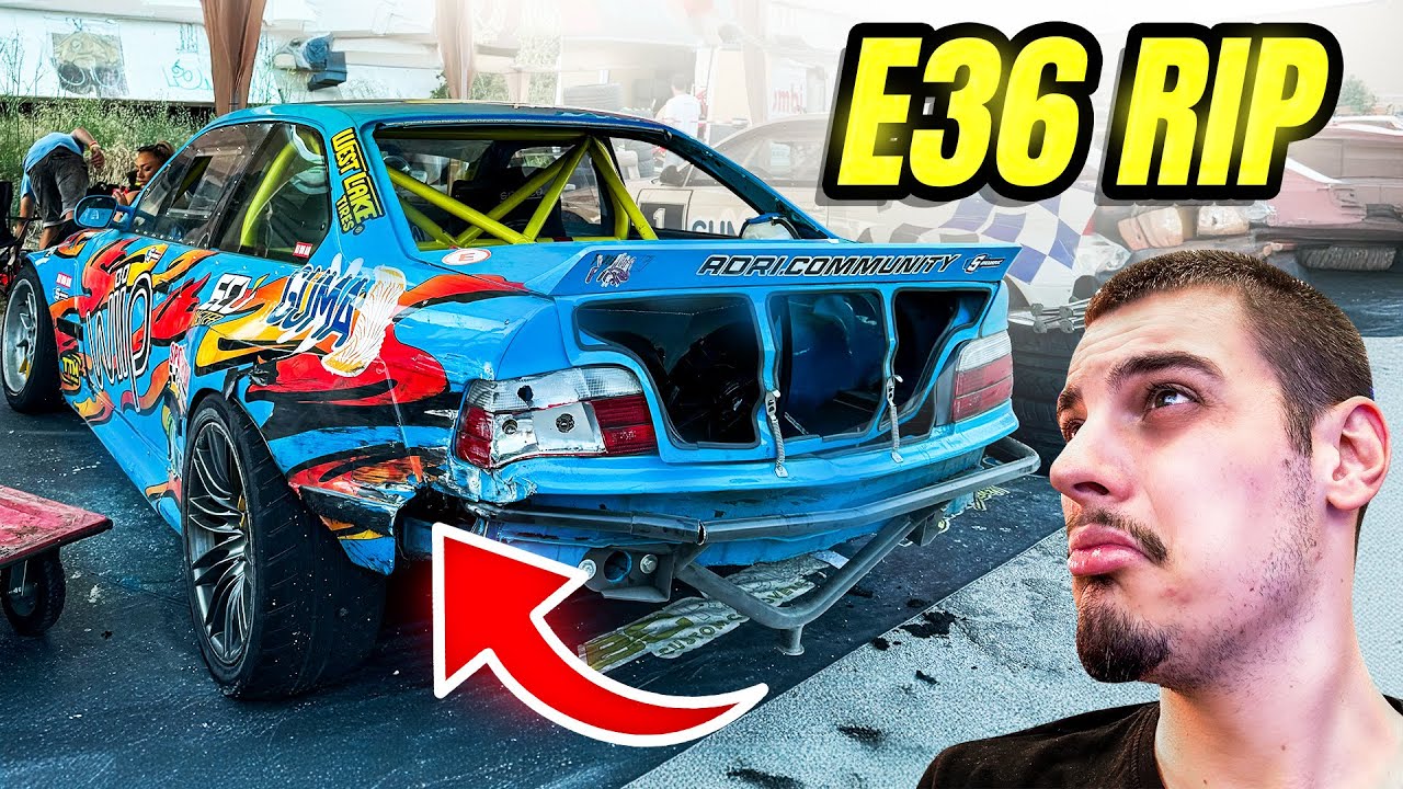 Zabia Sam Svoj BMW od 50.000€ u Zid! :(